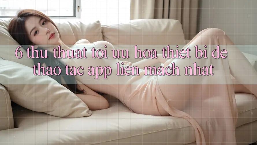 6. Thủ thuật Tối Ưu Hóa Thiết Bị Để Thao tác App Liền mạch Nhất