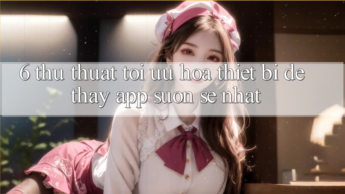 6. Thủ thuật Tối Ưu Hóa Thiết Bị Để Thấy App Suôn sẻ Nhất