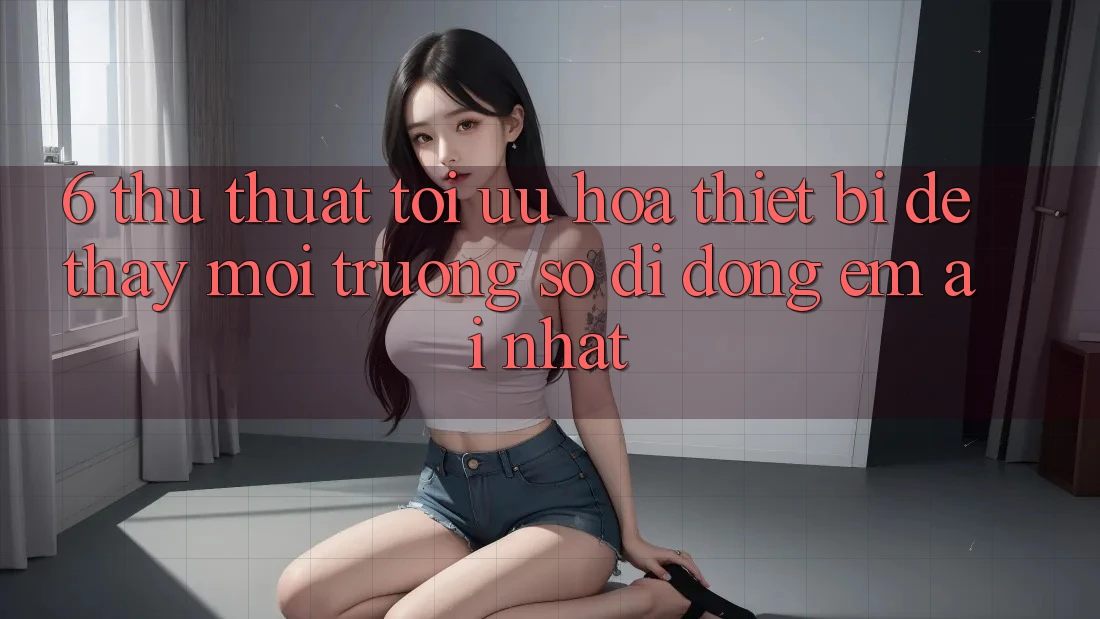 6. Thủ thuật Tối Ưu Hóa Thiết Bị Để Thấy Môi trường số di động Êm ái Nhất
