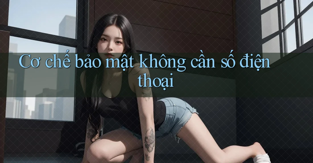 Cơ chế bảo mật không cần số điện thoại