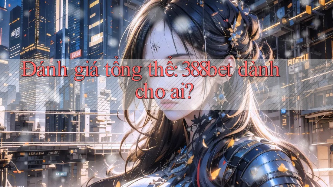Đánh giá tổng thể: 388bet dành cho ai?