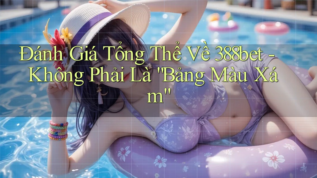 Đánh Giá Tổng Thể Về 388bet - Không Phải Là “Bảng Màu Xám” Đánh Giá Tổng Thể Về 388bet - Không Phải Là “Bảng Màu Xám”