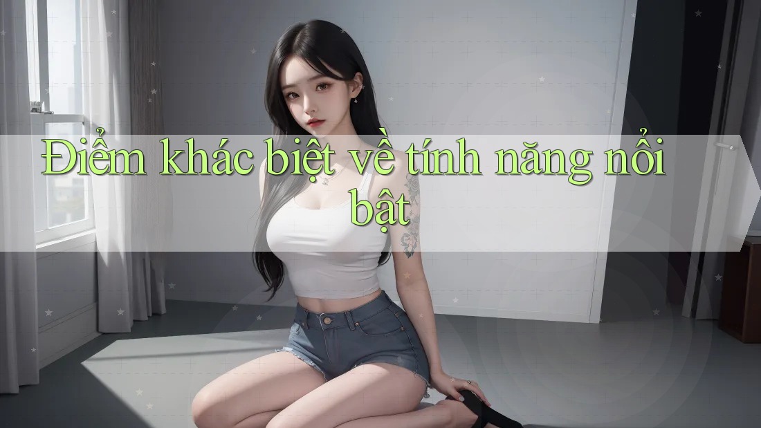Điểm khác biệt về tính năng nổi bật Điểm khác biệt về tính năng nổi bật