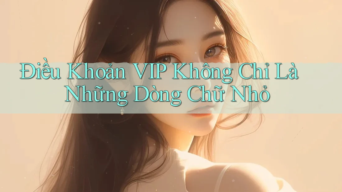 Điều Khoản VIP Không Chỉ Là Những Dòng Chữ Nhỏ Điều Khoản VIP Không Chỉ Là Những Dòng Chữ Nhỏ