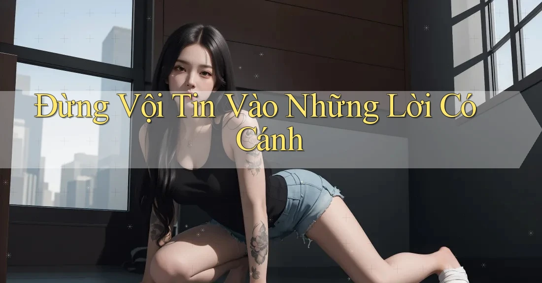 Đừng Vội Tin Vào Những Lời Có Cánh Đừng Vội Tin Vào Những Lời Có Cánh