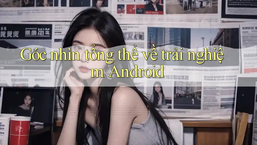 Góc nhìn tổng thể về trải nghiệm Android Góc nhìn tổng thể về trải nghiệm Android
