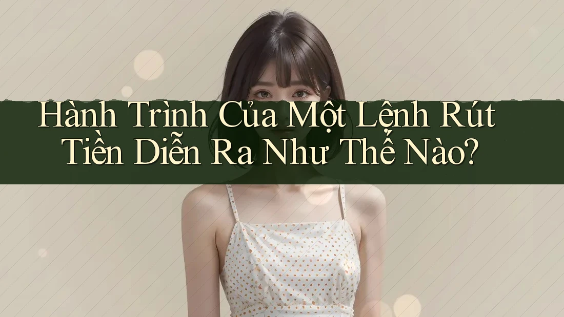 Hành Trình Của Một Lệnh Rút Tiền Diễn Ra Như Thế Nào? Hành Trình Của Một Lệnh Rút Tiền Diễn Ra Như Thế Nào?
