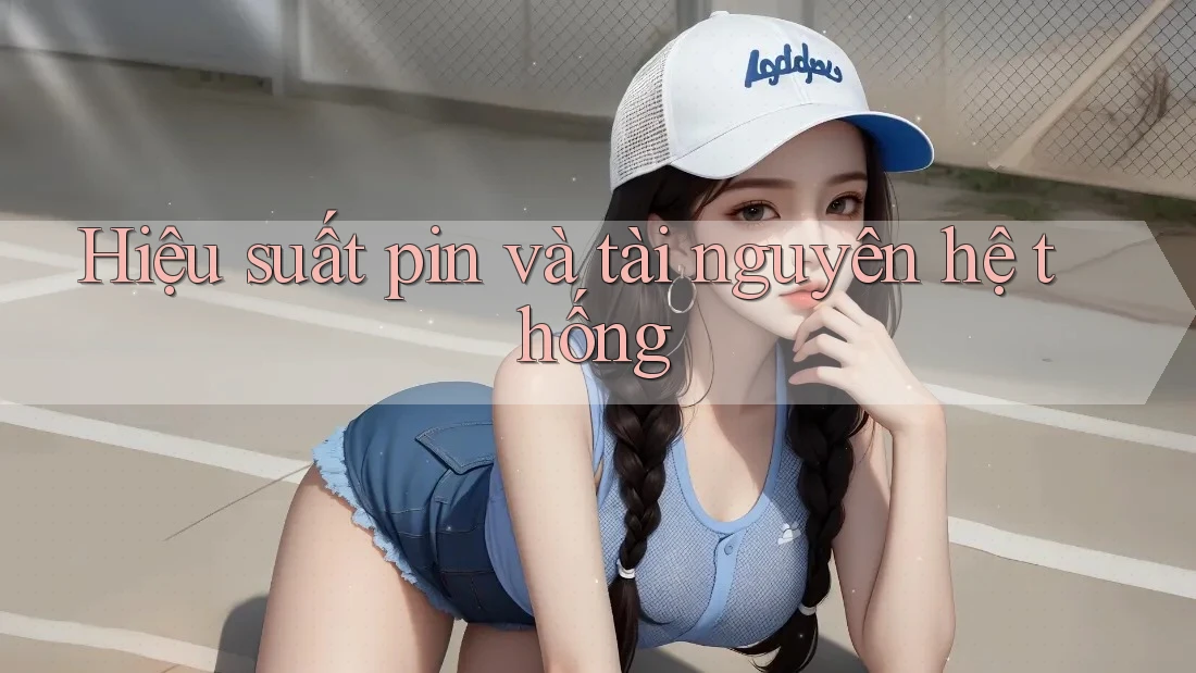 Hiệu suất pin và tài nguyên hệ thống