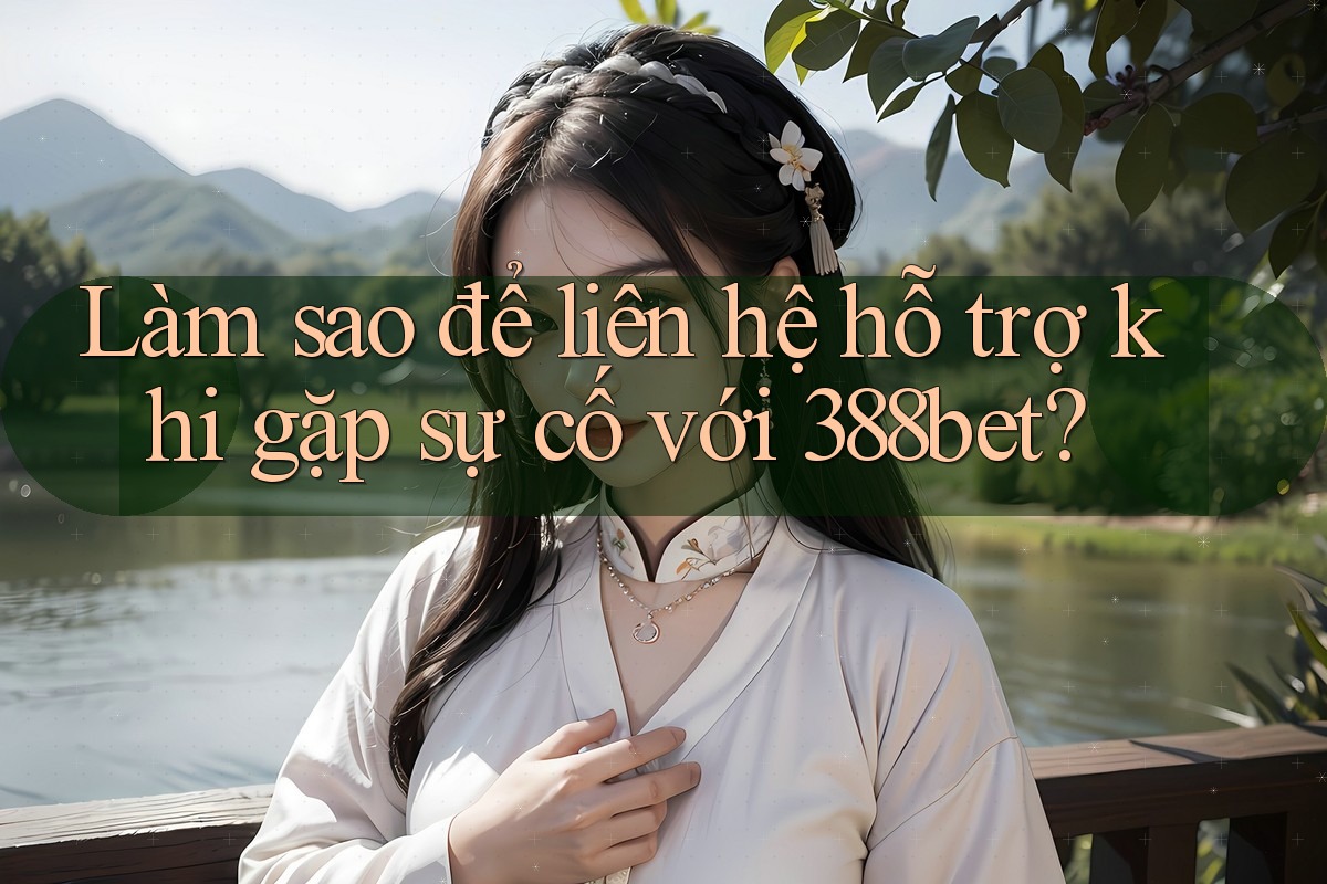 Làm sao để liên hệ hỗ trợ khi gặp sự cố với 388bet?