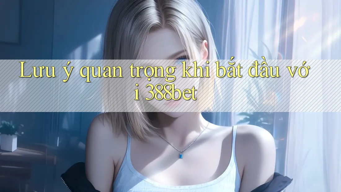 Lưu ý quan trọng khi bắt đầu với 388bet