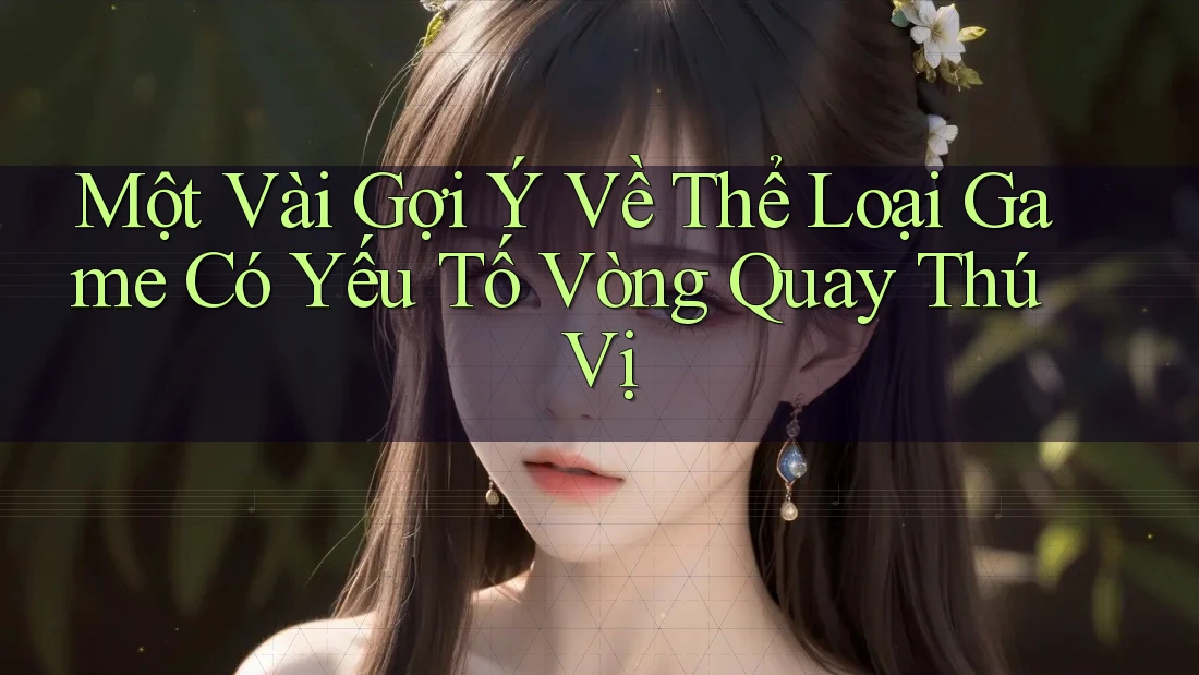 Một Vài Gợi Ý Về Thể Loại Game Có Yếu Tố Vòng Quay Thú Vị