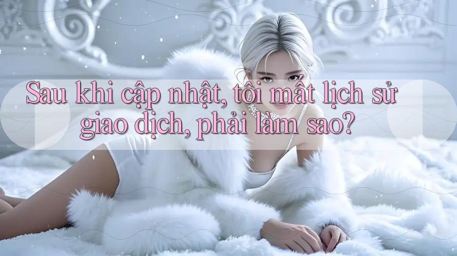 Sau khi cập nhật, tôi mất lịch sử giao dịch, phải làm sao?