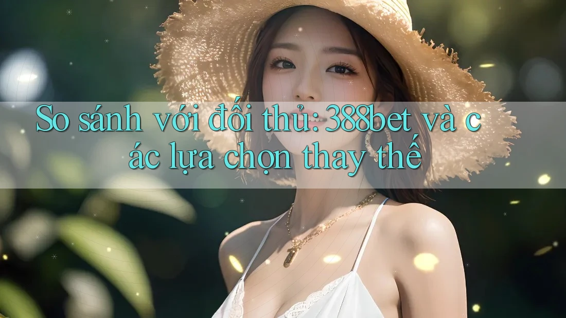 So sánh với đối thủ: 388bet và các lựa chọn thay thế So sánh với đối thủ: 388bet và các lựa chọn thay thế