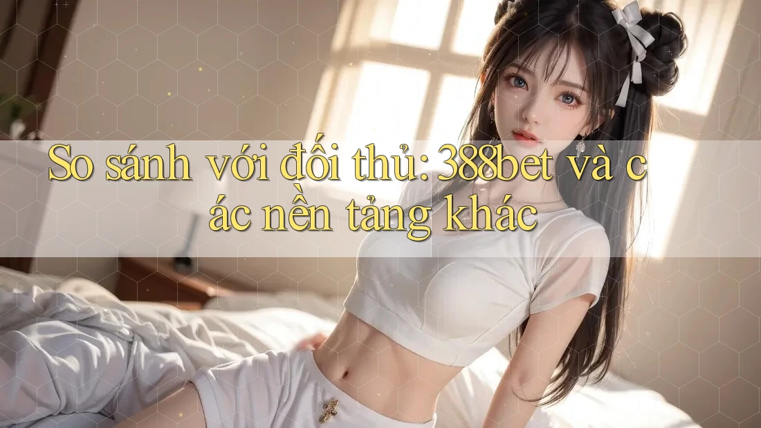 So sánh với đối thủ: 388bet và các nền tảng khác So sánh với đối thủ: 388bet và các nền tảng khác