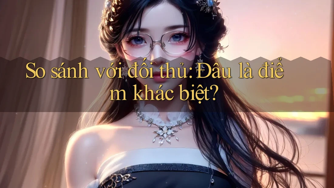 So sánh với đối thủ – đâu là điểm khác biệt So sánh với đối thủ – đâu là điểm khác biệt