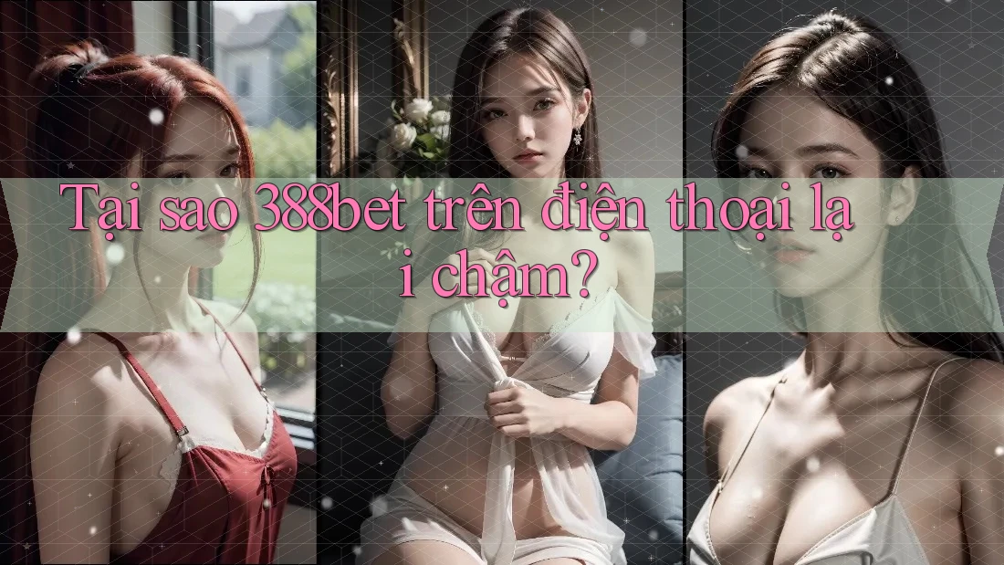 Tại sao 388bet trên điện thoại lại chậm?