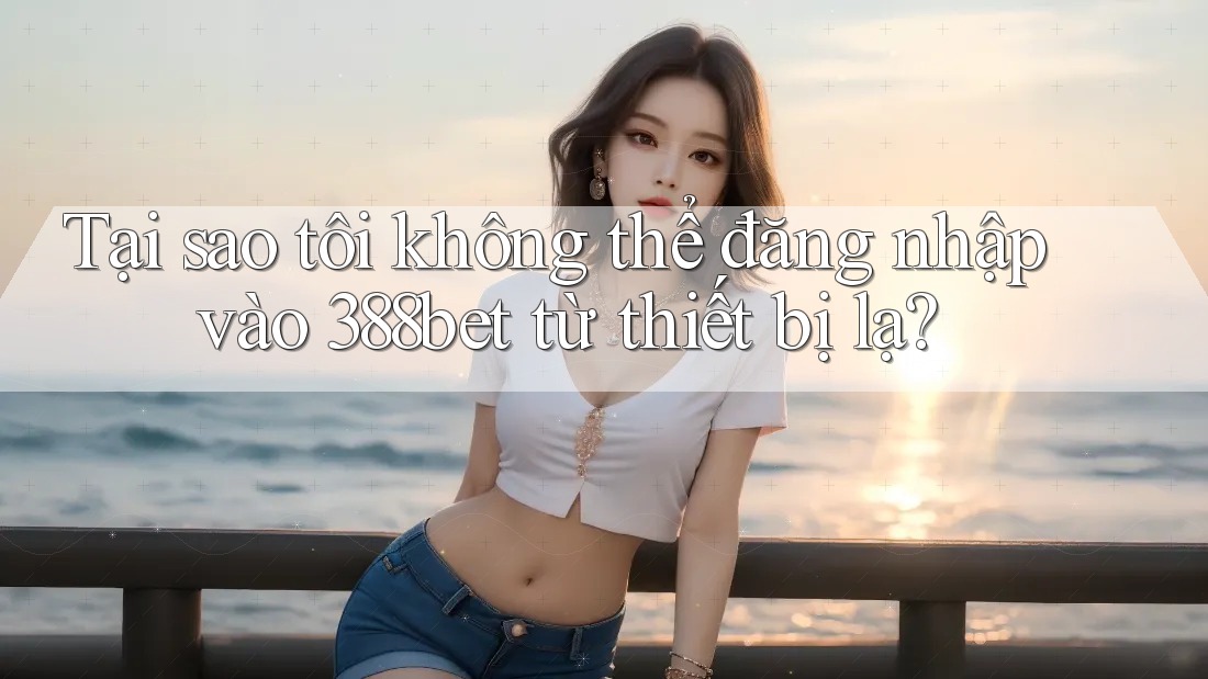 Tại sao tôi không thể đăng nhập vào 388bet từ thiết bị lạ? Tại sao tôi không thể đăng nhập vào 388bet từ thiết bị lạ?