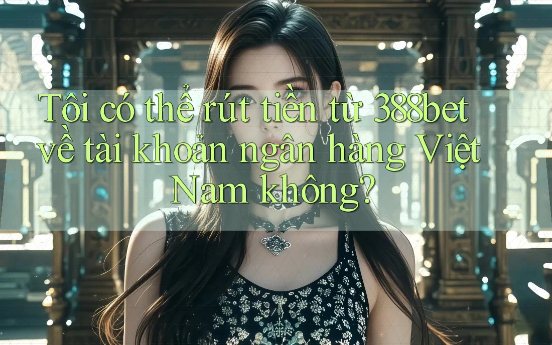 Tôi có thể rút tiền từ 388bet về tài khoản ngân hàng Việt Nam không?