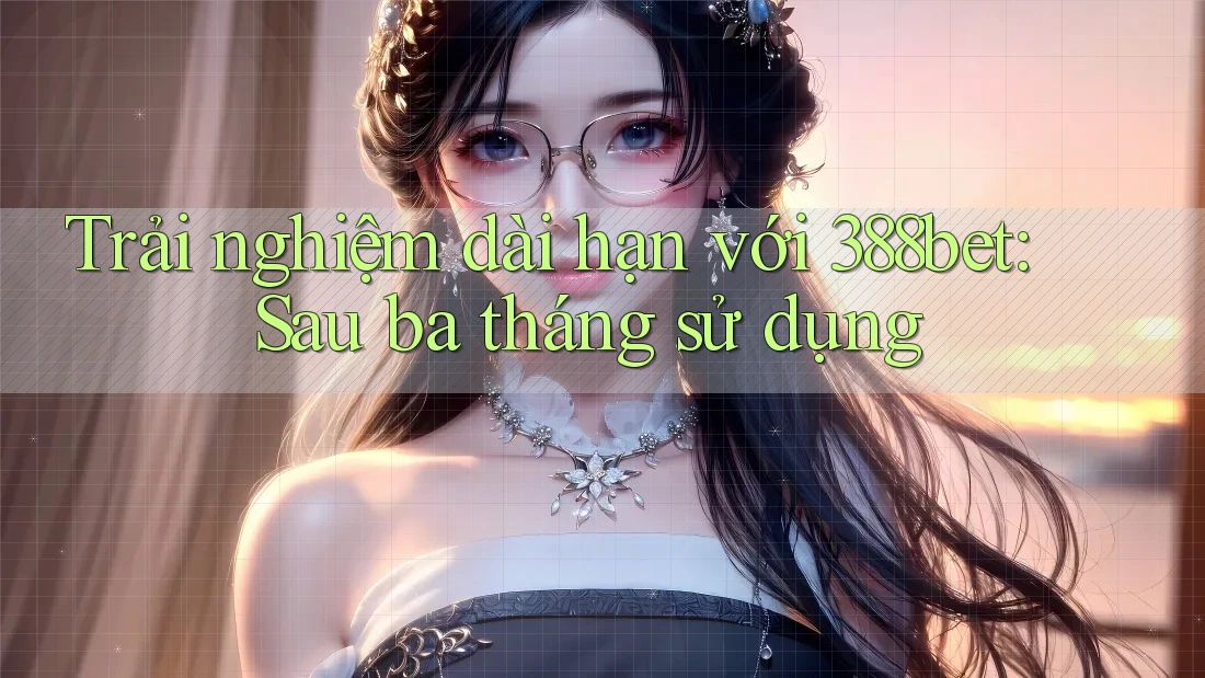 Trải nghiệm dài hạn với 388bet: Sau ba tháng sử dụng Trải nghiệm dài hạn với 388bet: Sau ba tháng sử dụng