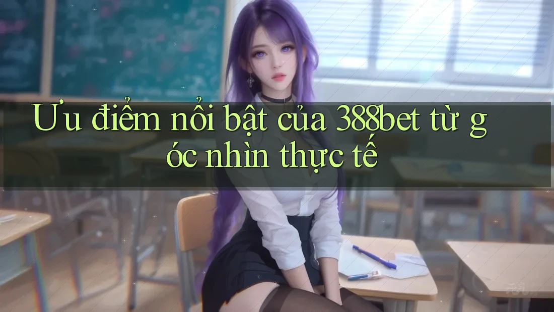 Ưu điểm nổi bật của 388bet từ góc nhìn thực tế Ưu điểm nổi bật của 388bet từ góc nhìn thực tế