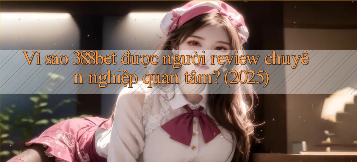 Vì sao 388bet được người review chuyên nghiệp quan tâm (2025)