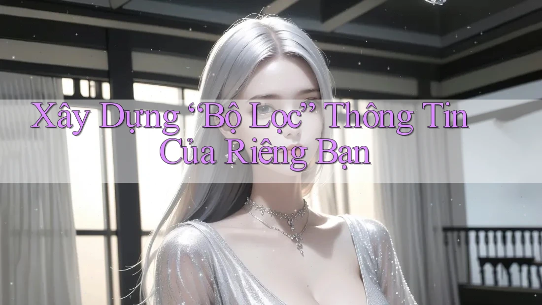 Xây Dựng “Bộ Lọc” Thông Tin Của Riêng Bạn Xây Dựng “Bộ Lọc” Thông Tin Của Riêng Bạn